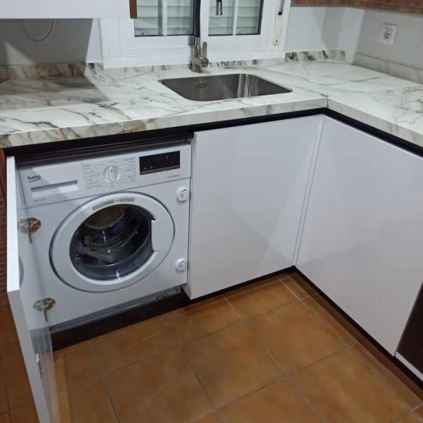 cocina blanca brillo 6